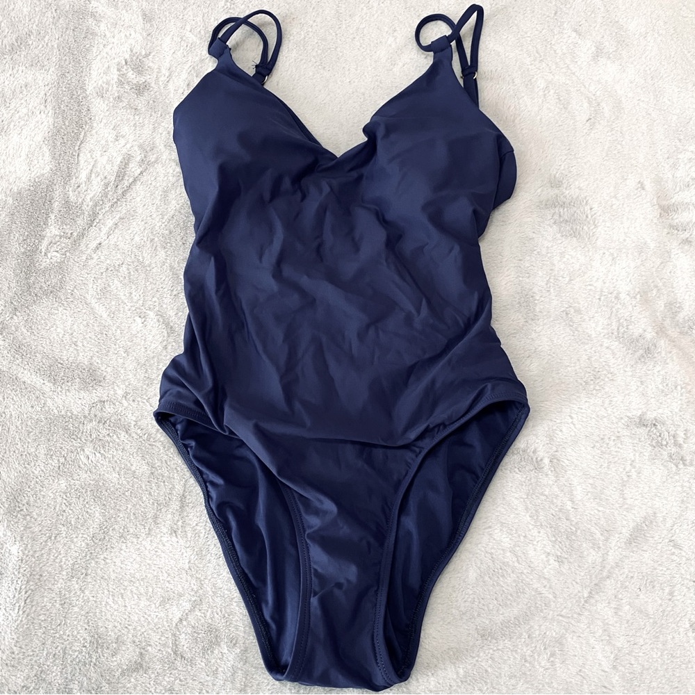 Sunsets Veronica V-neck one piece swimsuit